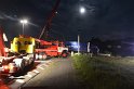 VU LKW umgestuerzt Feldkassel Industriestr Robert Boschstr P278